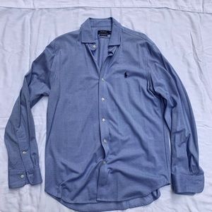 POLO RALPH LAUREN Classic Fit Knit Dress Shirt